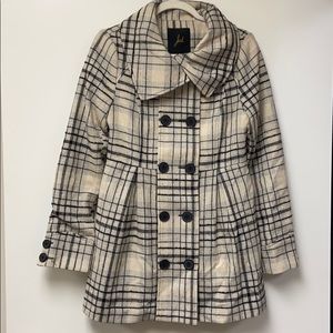 Double breasted pea coat